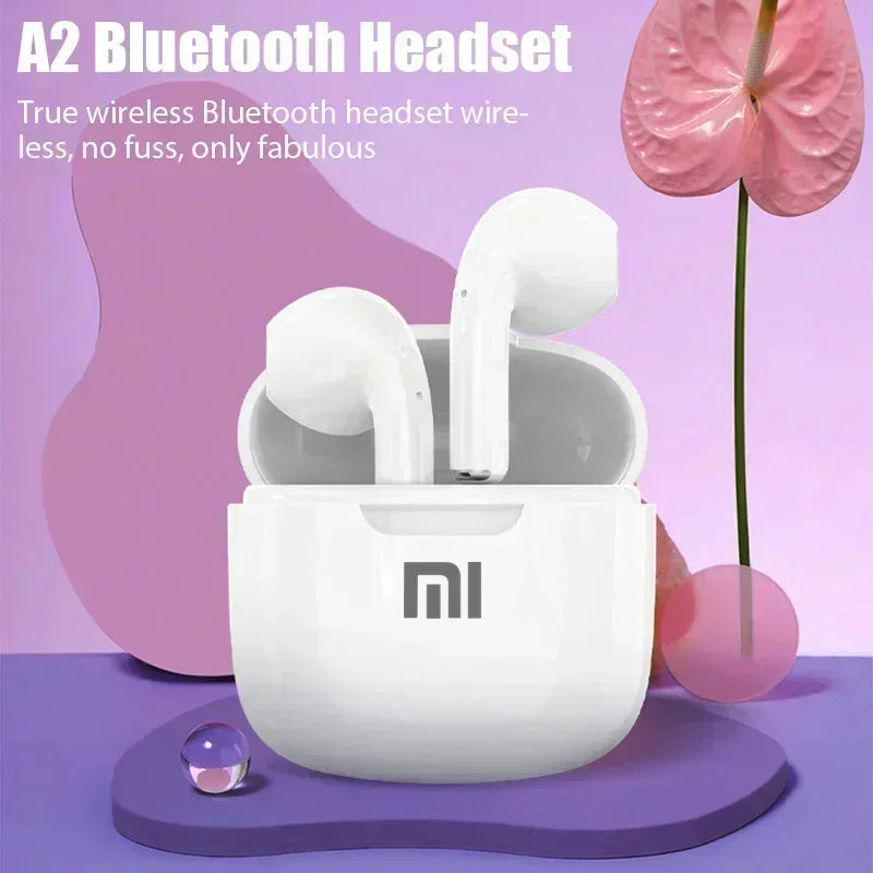 Fones de ouvido Bluetooth 5.3 XIAOMI A2 Pro sem fio fones de ouvido à prova d'água fones de ouvido intra-auriculares esportivos headest com microfone para treino de telefone