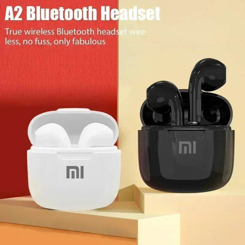 Fones de ouvido Bluetooth 5.3 XIAOMI A2 Pro sem fio fones de ouvido à prova d'água fones de ouvido intra-auriculares esportivos headest com microfone para treino de telefone